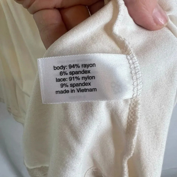 Lane Bryant NWT Lace Bodice Camisole Tank Top with Adj Straps Plus Size 18/20 - Picture 6 of 10